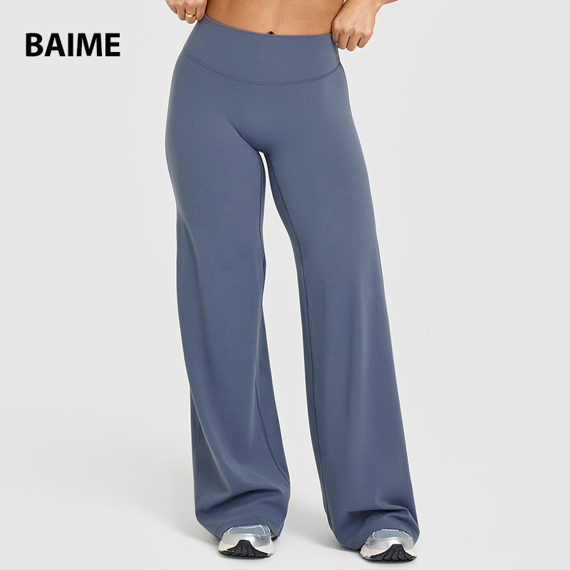 Women Modern Style Quick-drying Yoga Pant Booty Breathable Seamless Yoga Pants for Outdoor