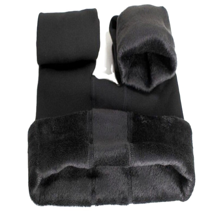 New Arrival Winter Thick Plush Fluffy Fuzzy Warm Women Tights Solid 100/200/300 Gram Skin Friendly Keep Warm Casual Yoga Pants