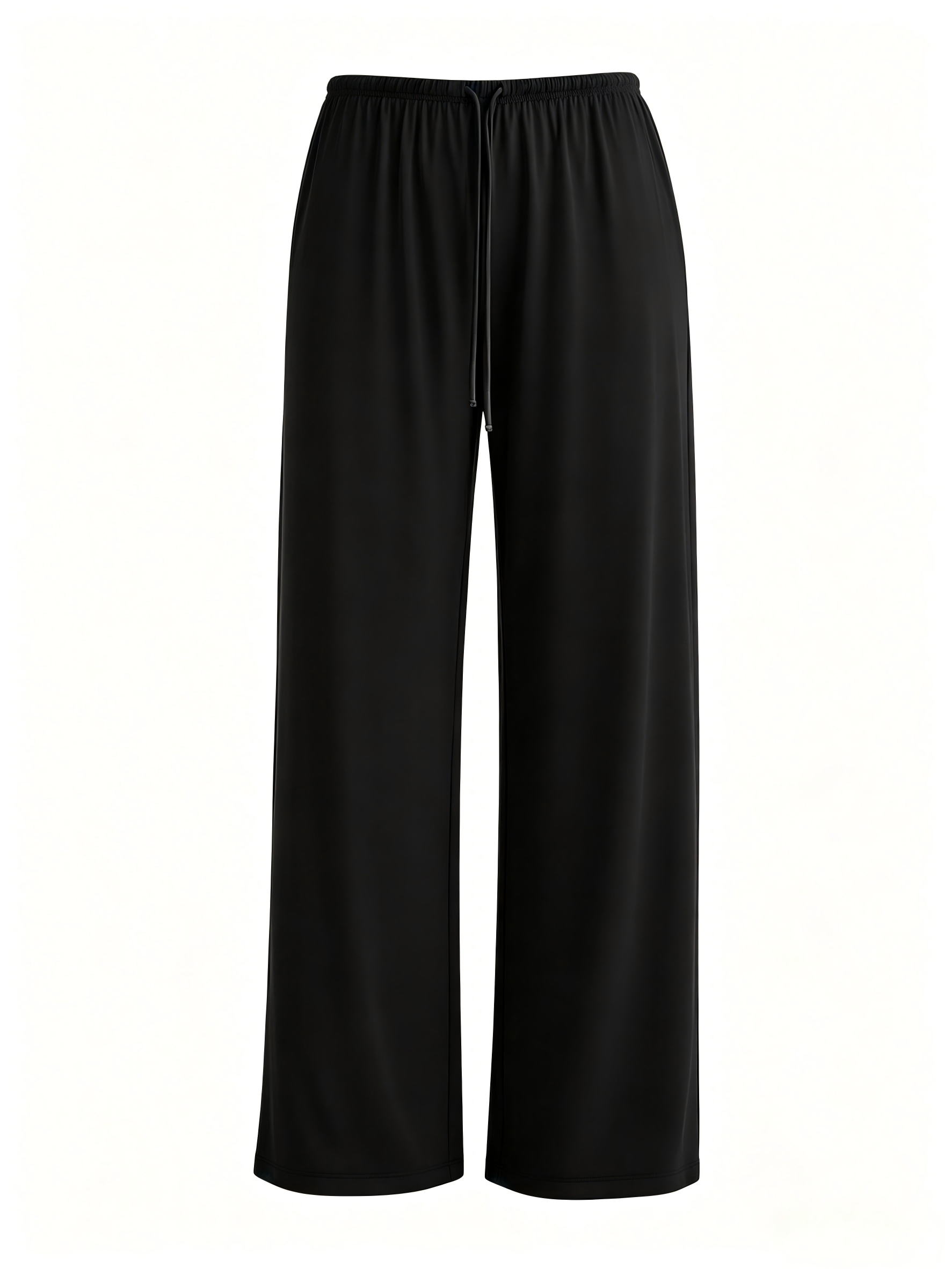 Women Minimalist Cloud Soft Wide Leg Lounge Pants Elastic Drawstring High Waist Loose Trousers for Light Workout Home Athleisure