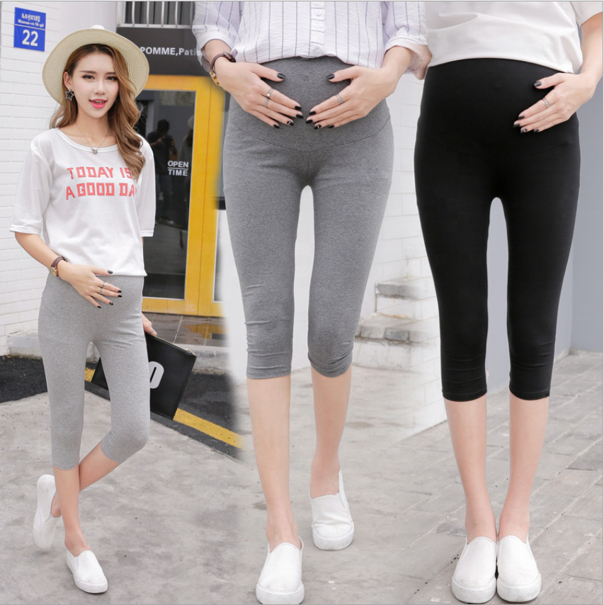 Big Size Women Maternity Yoga Pants High Waist Pregnant Trousers Loose Bottom Straight Cut Soft Fabric S to XXXL