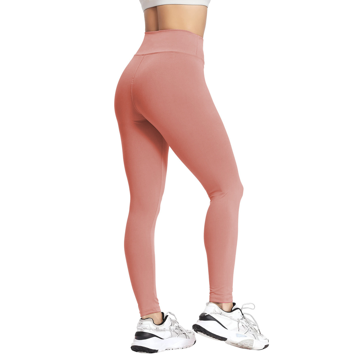 15 Color High Waist Yoga Leggings Abdominal Compression Nude Fitness Exercise Running Yoga Pants