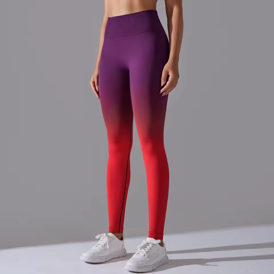 Custom Womens High Elastic Waist Yoga Leggings