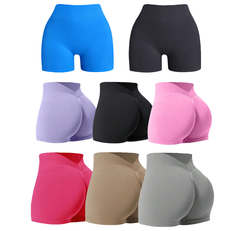 Women's High Waisted Yoga Tights Breathable Fitness Pants With Hip Lifting Feature Sports Shorts Running Yoga Shorts