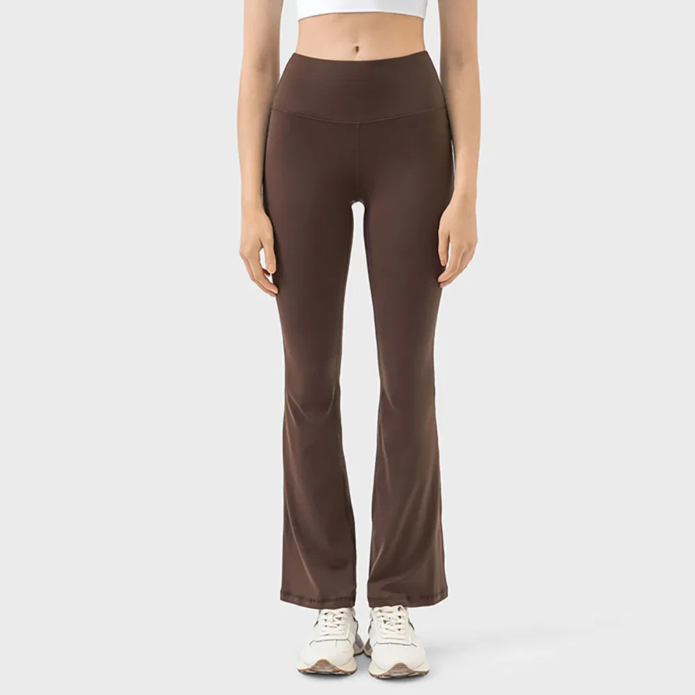New Slimming Booty-Lifting Flared Yoga Pants High-Stretch Naked-Feel Versatile Casual Leggings