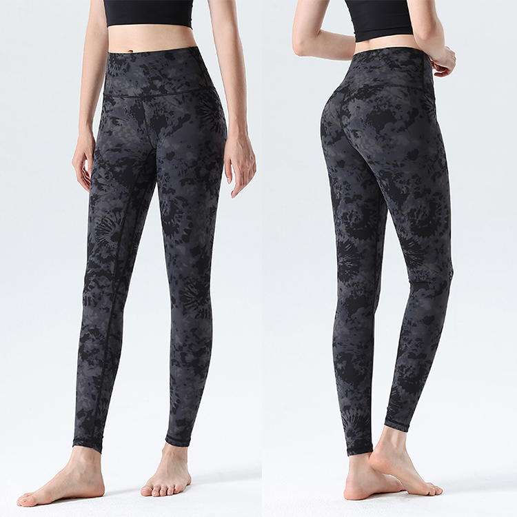 High Quality New Style Yoga Leggings Custom Printed High Waist Hip Lifting Yoga Pants For Women