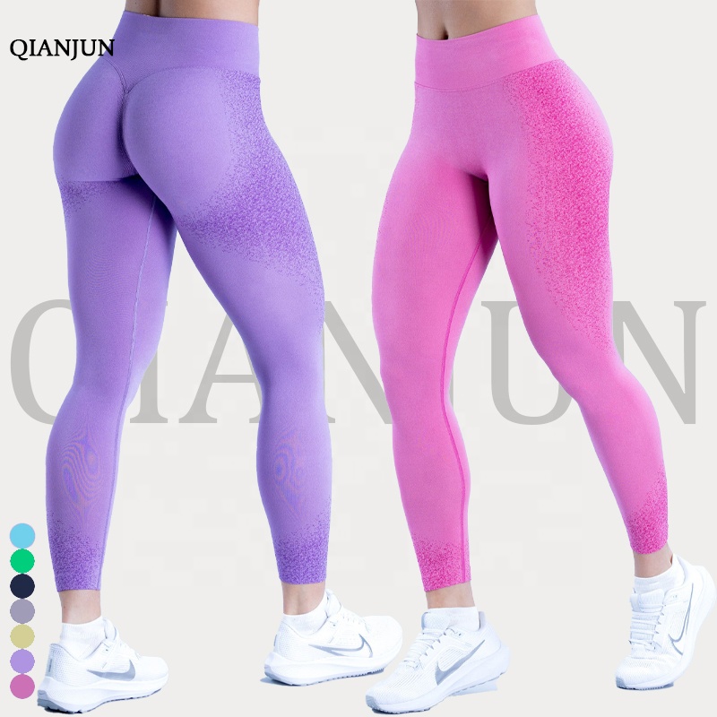 Customized Brand New High Quality Item High Waist Scrunch Butt Hip Lifting Seamless Pants GYM Fitness Yoga Leggings for Women
