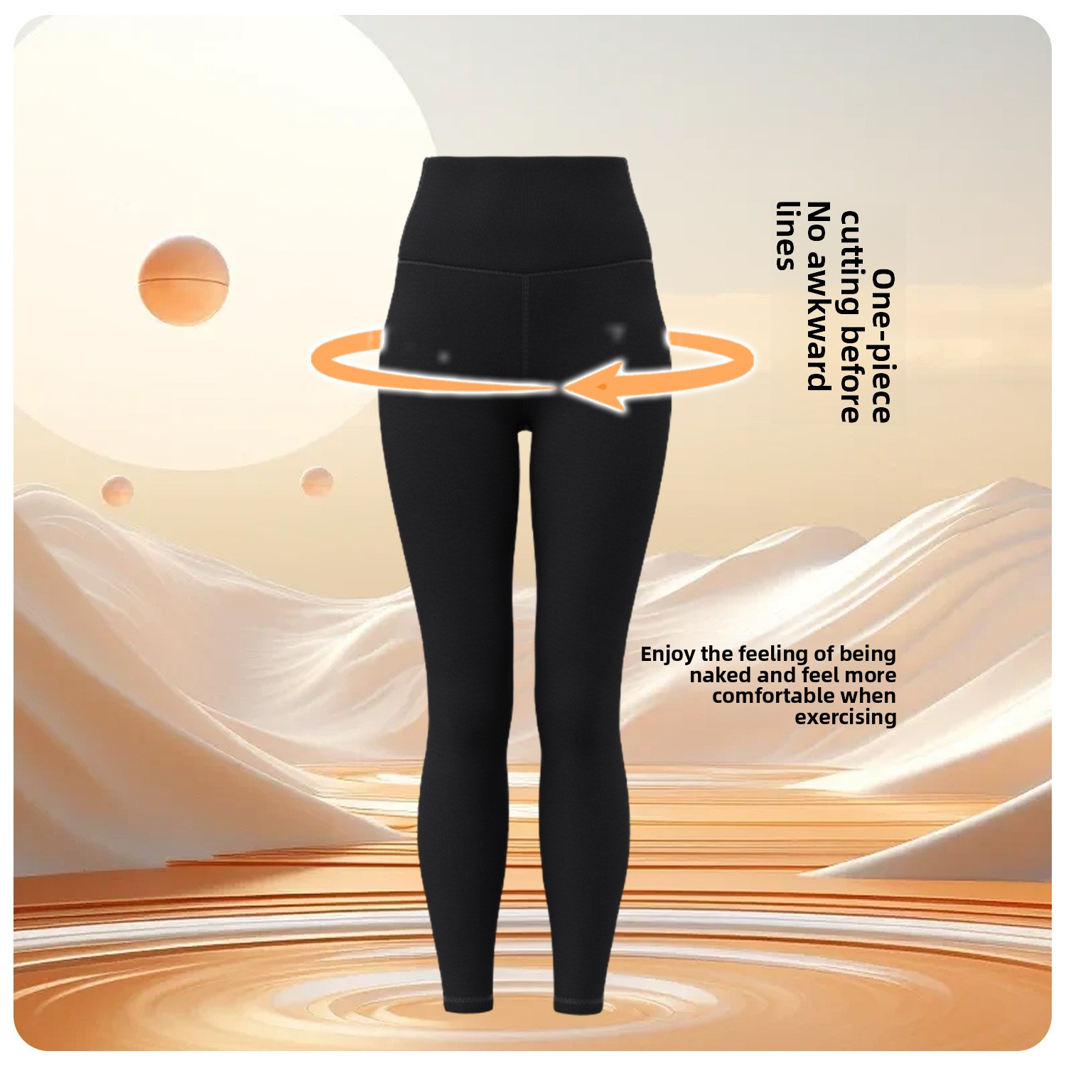 New Winter Solid Breathable Outerwear Tummy Control Hip Lift Fitness Sports Tight Thickened Fleece Yoga Pants