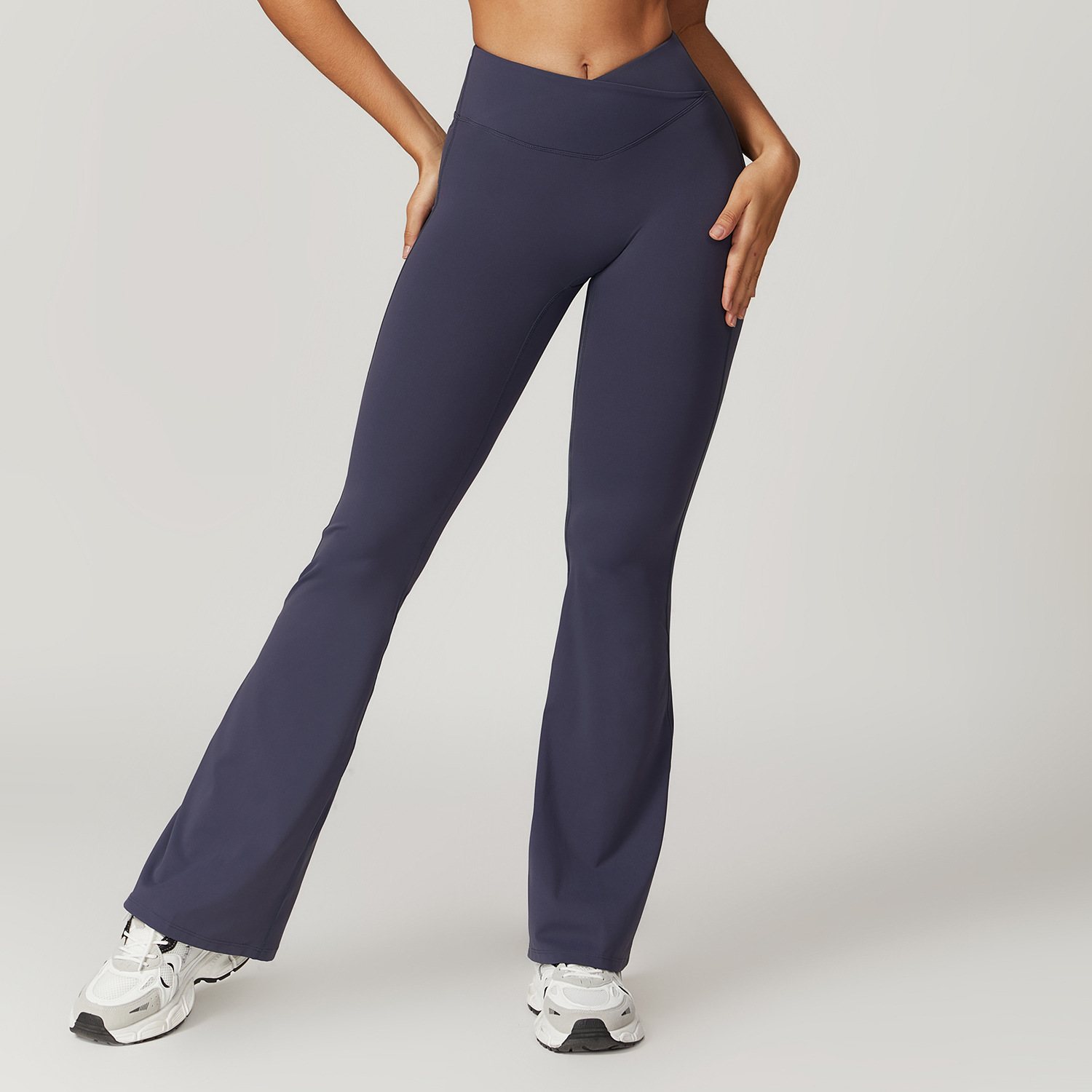 Yoga Pants Women Flare Leggings for Women With Tummy Control High Waisted Crossover Flare Leggings Bootcut Yoga Pants