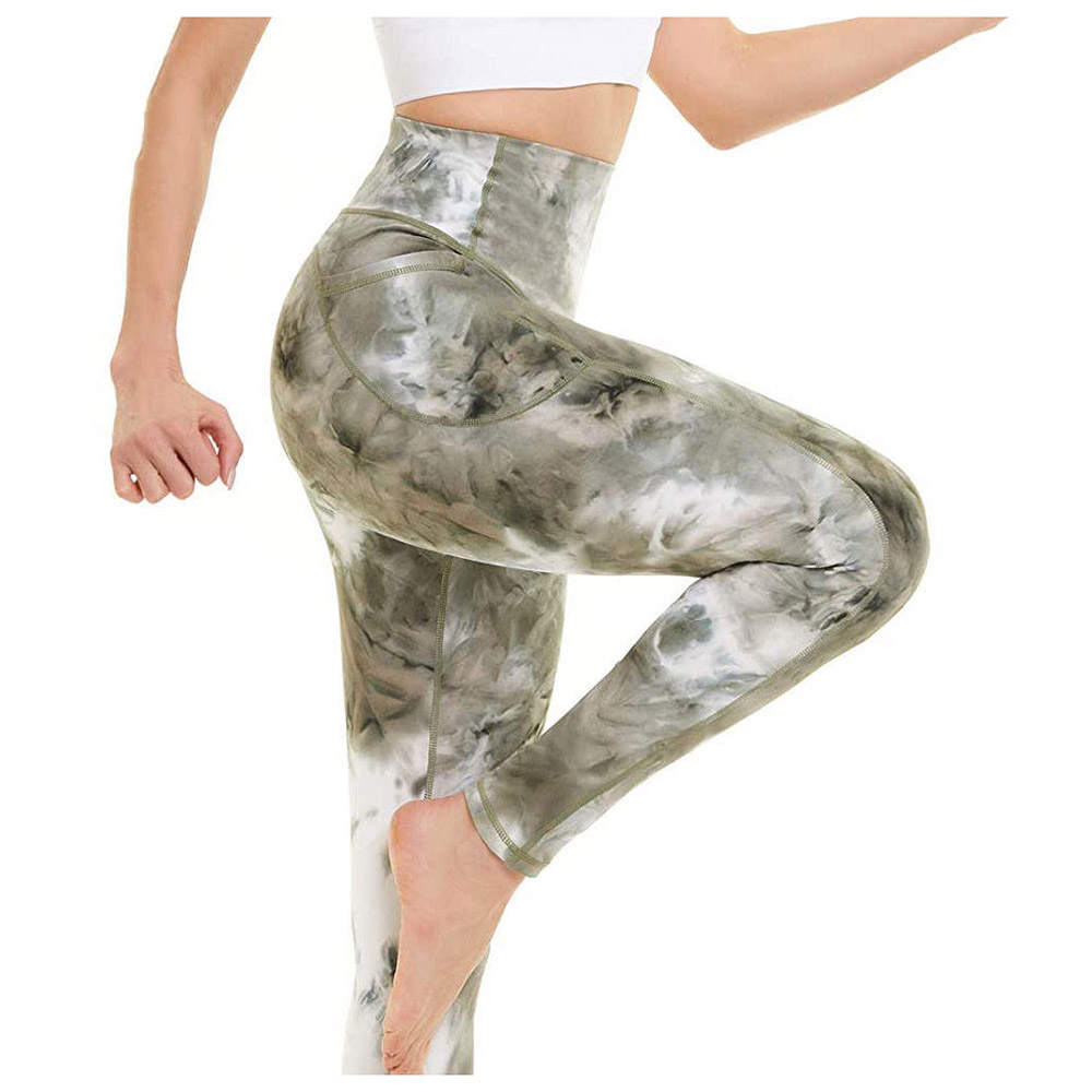 Womens Compression Yoga Leggings High Rise Fitness Sportswear Breathable Stretch Gym Pants