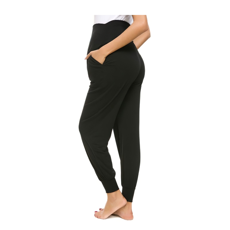 Maternity Women Polyester Casual Comfortable Lounge Yoga Pants
