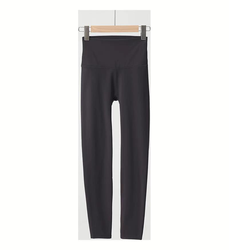 2024 Unembarrassed Line Breathable Quick Dry Slimming Fitness Gym Pants Solid Print Yoga Set Plus Size OEM Supply
