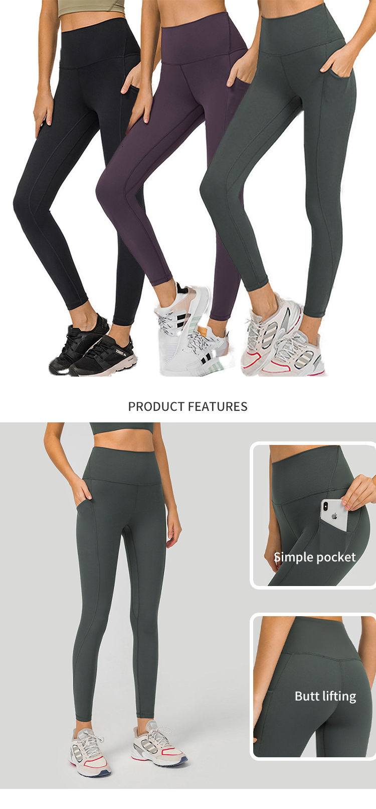 Lulu Naked Sensation Yoga Leggings Main