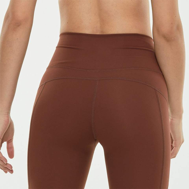 Custom Full Length Yoga Leggings Invisible Zipper Pocket Fitness Yoga Pants Women Compression Activewear