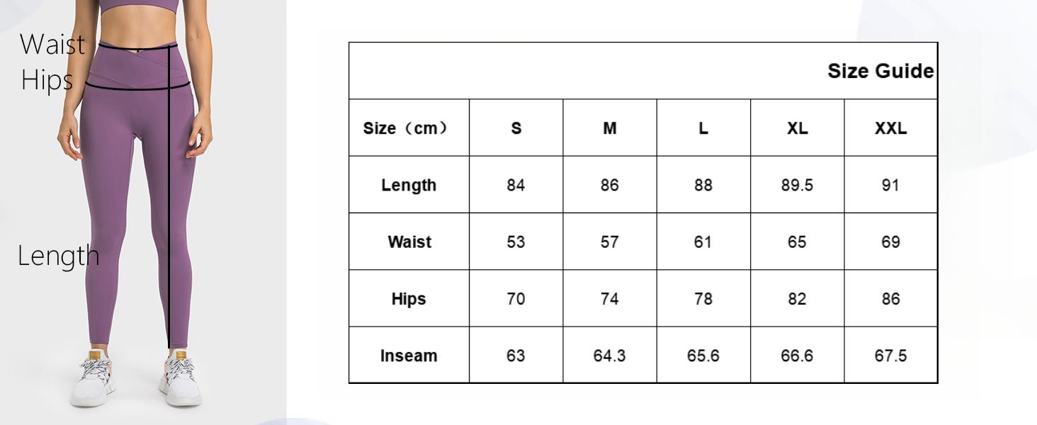 Measurement Size Chart