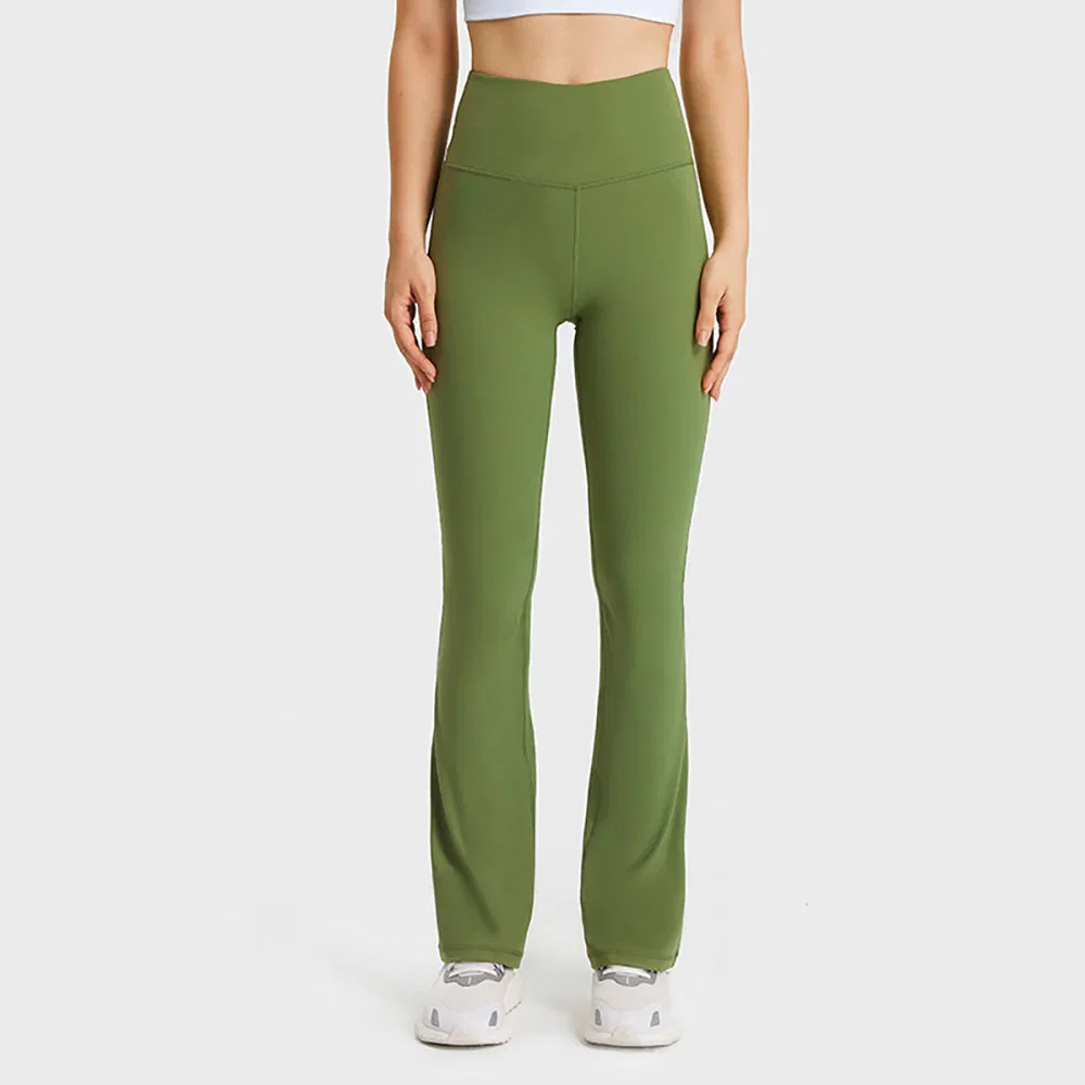 New Slimming Booty-Lifting Flared Yoga Pants High-Stretch Naked-Feel Versatile Casual Leggings