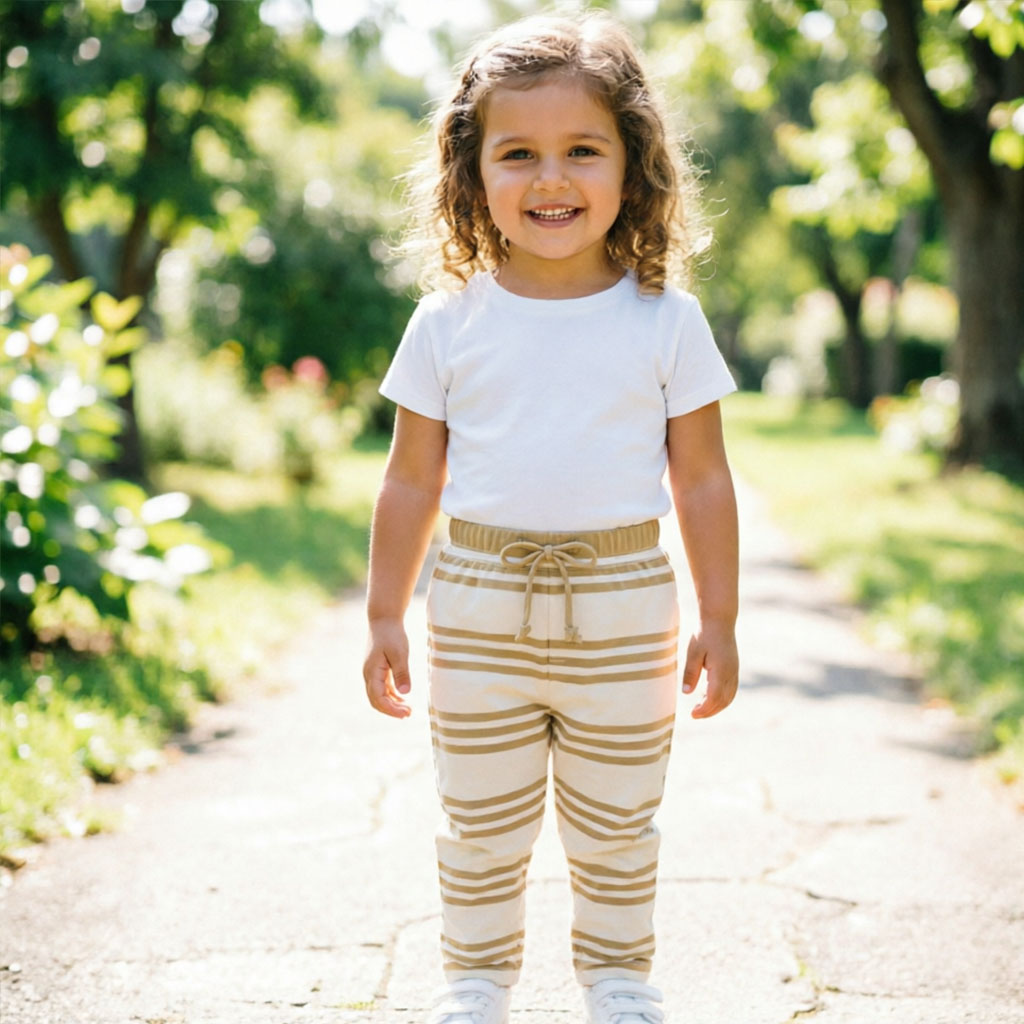 Babylovey Bamboo Fiber Children Yoga Pants Casual High Waist Kids Fitness Tights Gradient Color Teen Sports Leggings for Girl
