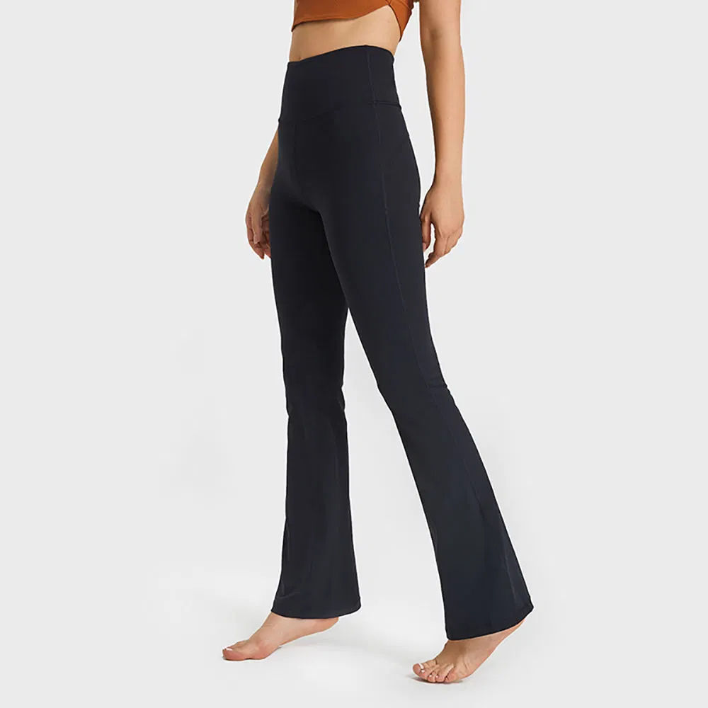 New Slimming Booty-Lifting Flared Yoga Pants High-Stretch Naked-Feel Versatile Casual Leggings