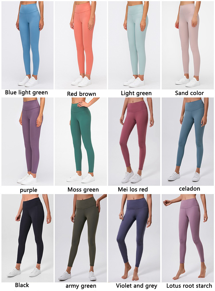 Custom Eco Friendly Recycled Fabric RPET High Waist Leggings Yoga Fitness Apparel Gym Active Wear