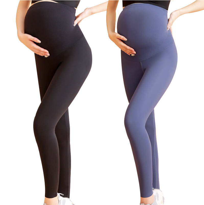 The Belly Pregnancy Yoga Pants Long Women's Maternity Leggings Super Soft Workout Over