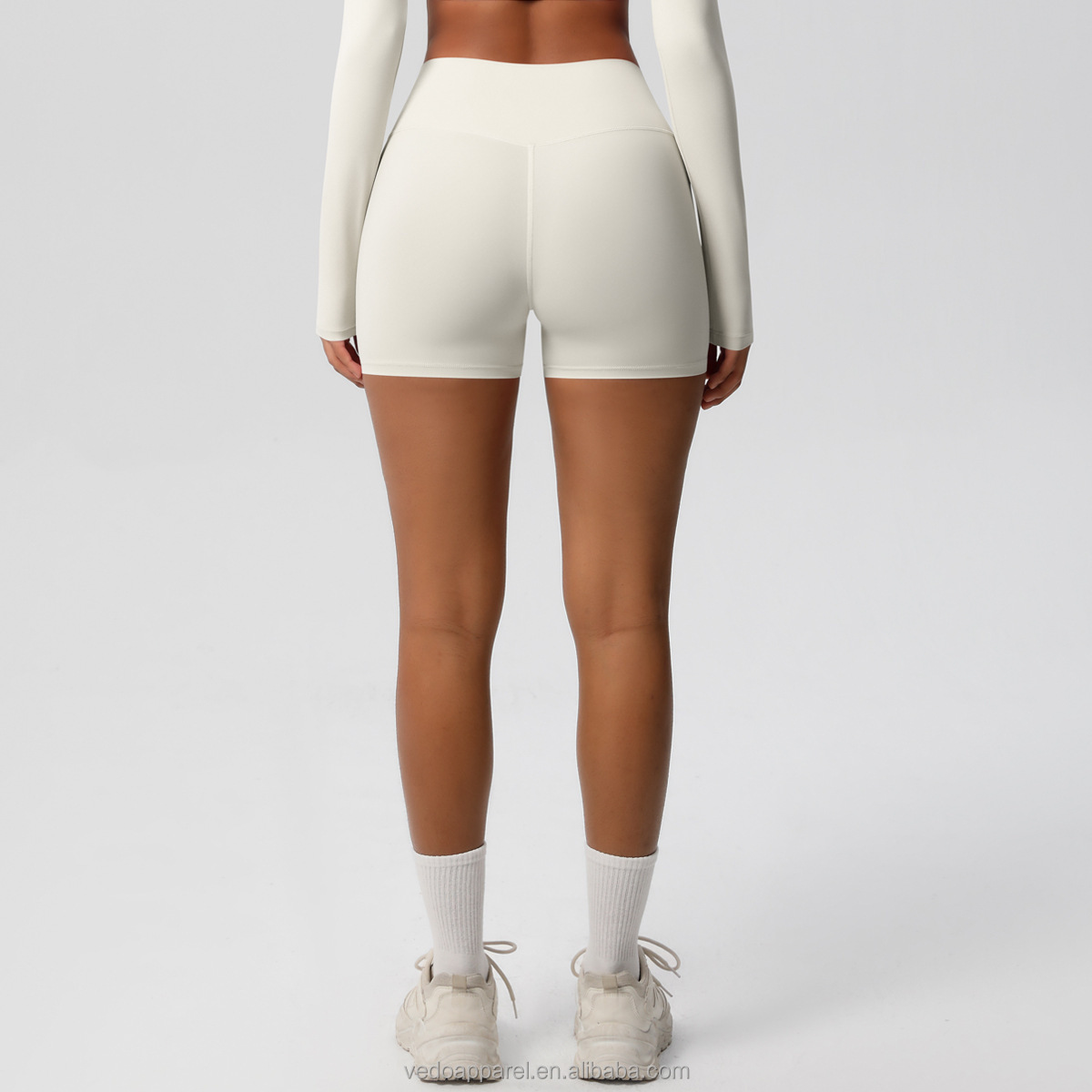 Gym Shorts Women Leggings Compression Nylon Biker Shorts Hight Waist Stretchy Running Fitness Yoga Shorts for Women