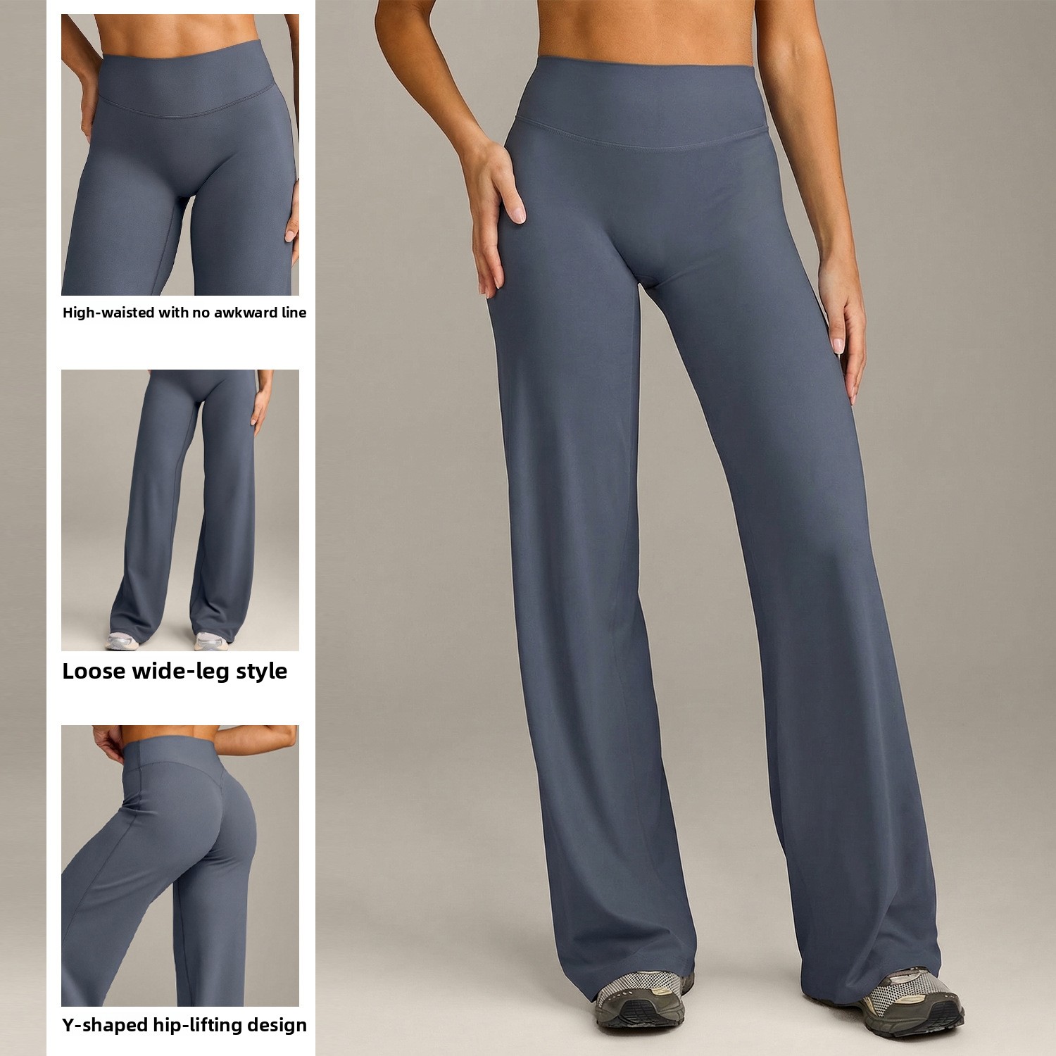 Yoga Pants Slimming Quick-drying Breathable Nylon Spandex High-end No Embarrassment Line Outer Wear K888 Multi-sport All-season