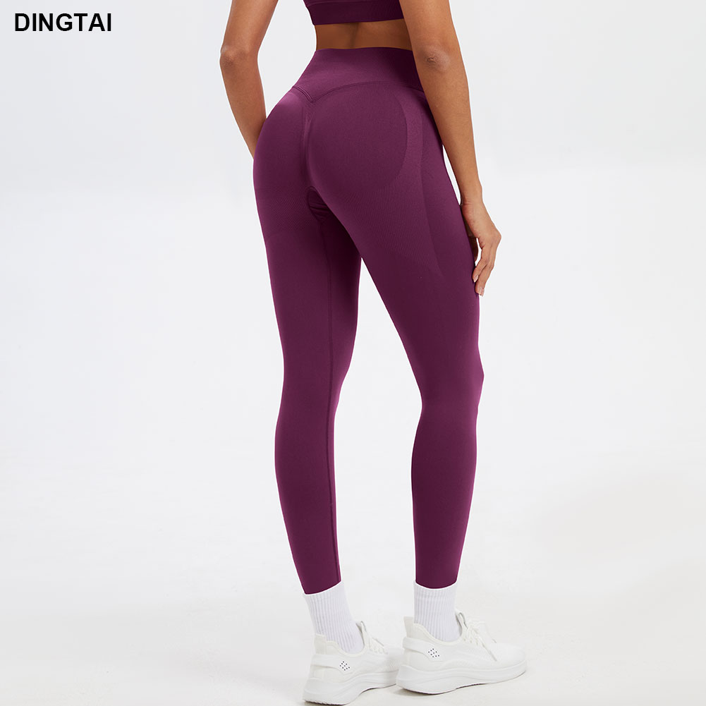 New Arrived Plus Size Women Gym Pant Fitness Workout Scrunch Seamless Yoga Leggings