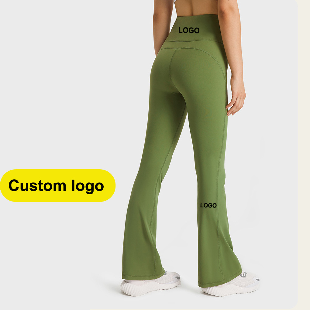 Eyun Women Buttery Soft 28"/30"/32"/34" Inseam Tummy Control Workout Long Bootleg Work Yoga High-Waisted Flare Leggings Pants