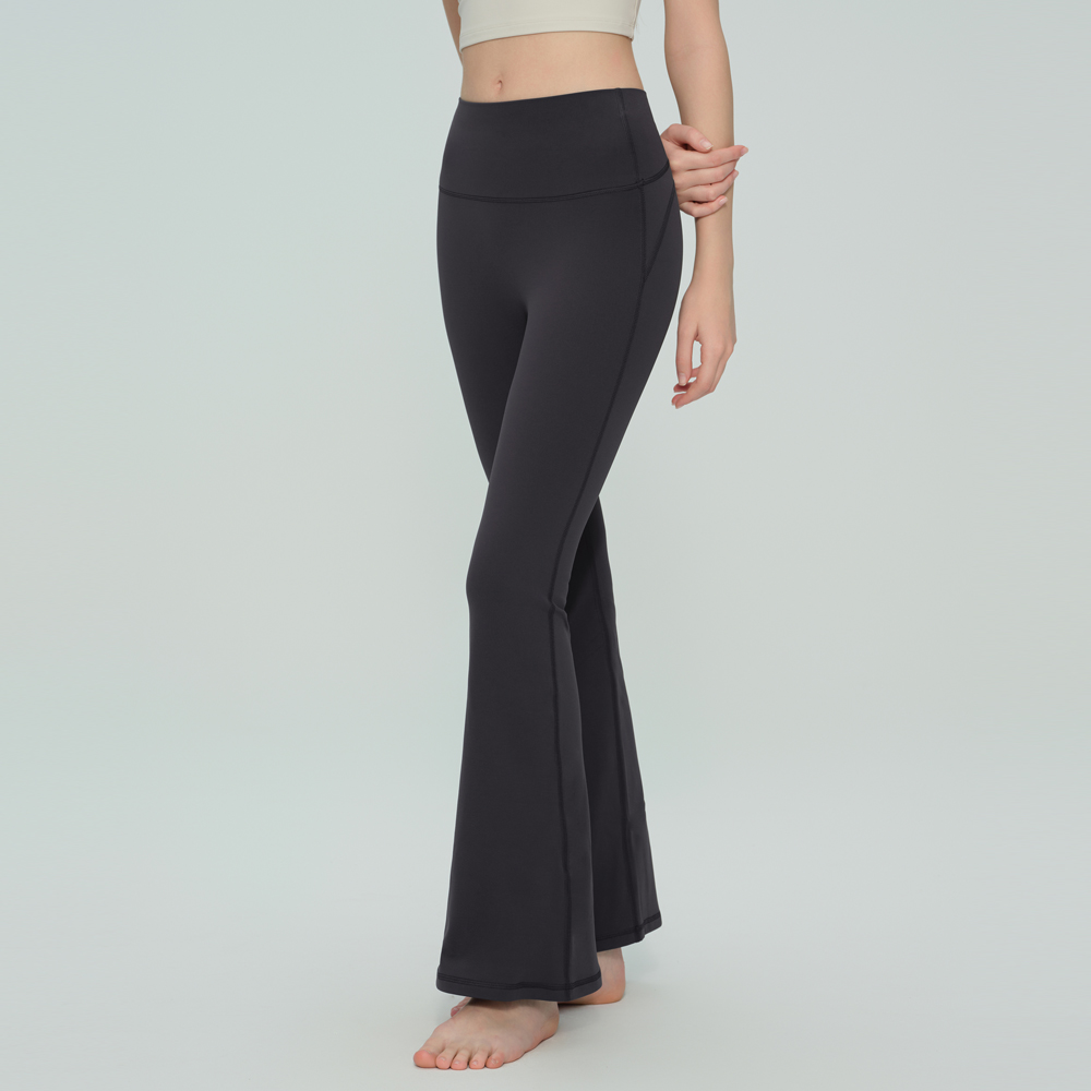 Women New Arrivals Tiktok Leggings High Waist Butt Lift Flared Wide Leg Bell Bottom Yoga Pants