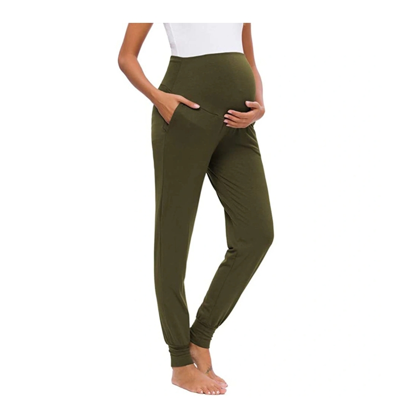 Maternity Women Polyester Casual Comfortable Lounge Yoga Pants