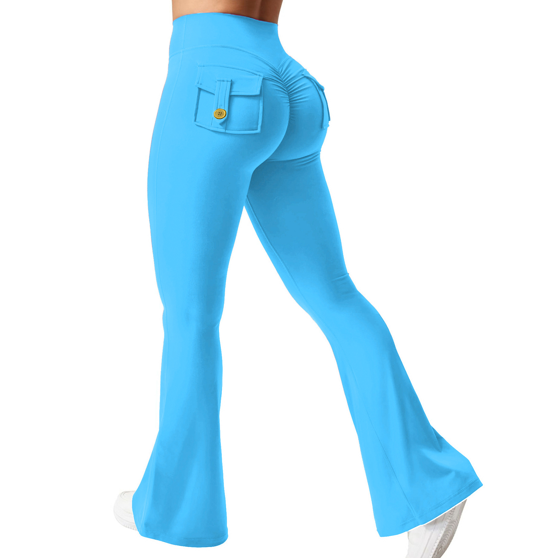 Women's Compression Bodyshaping Leggings Texture View
