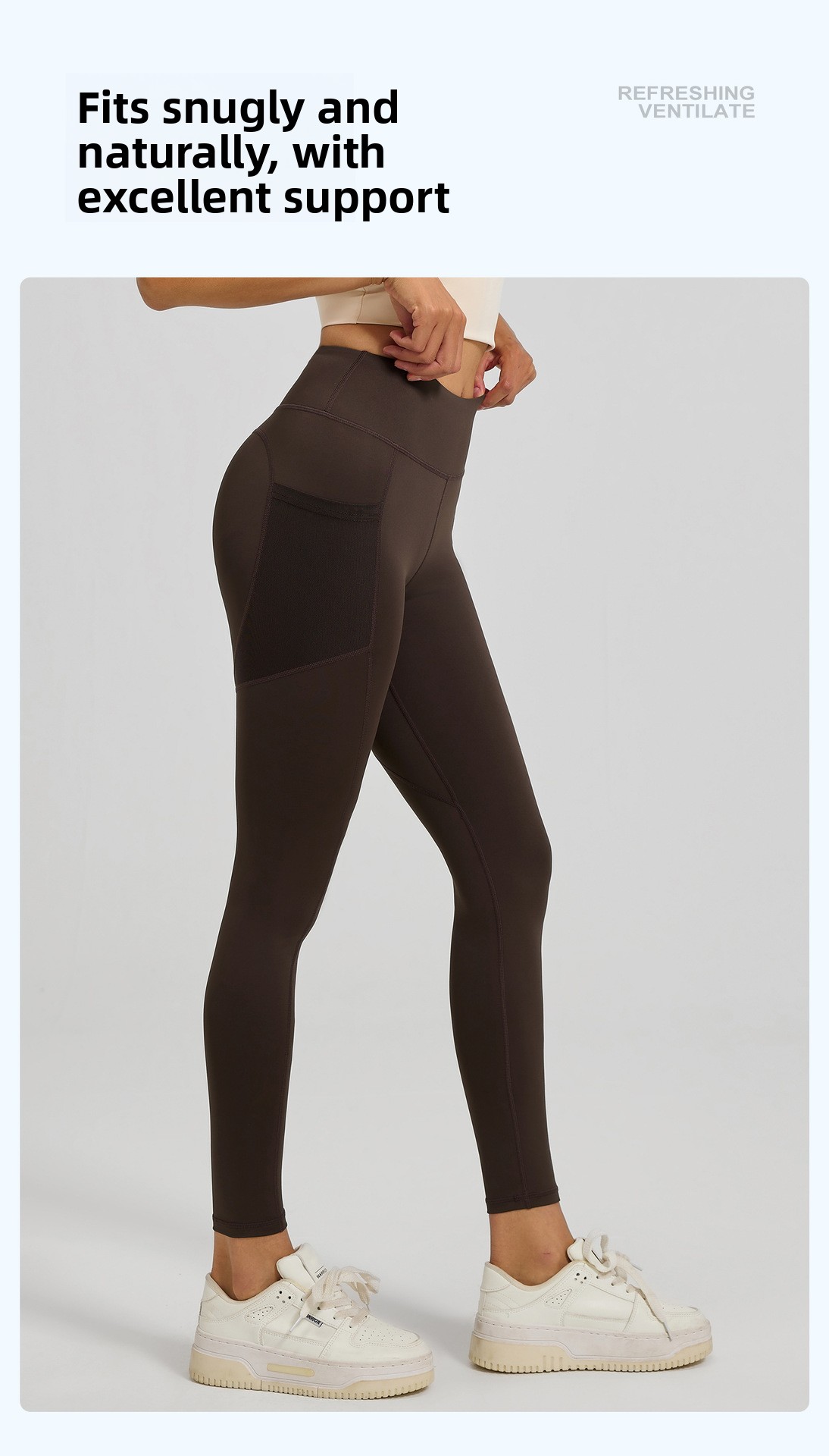 Yoga Leggings Pocket Details
