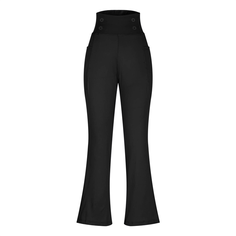 Women's Bootcut High Waist Yoga Leggings Detail 3