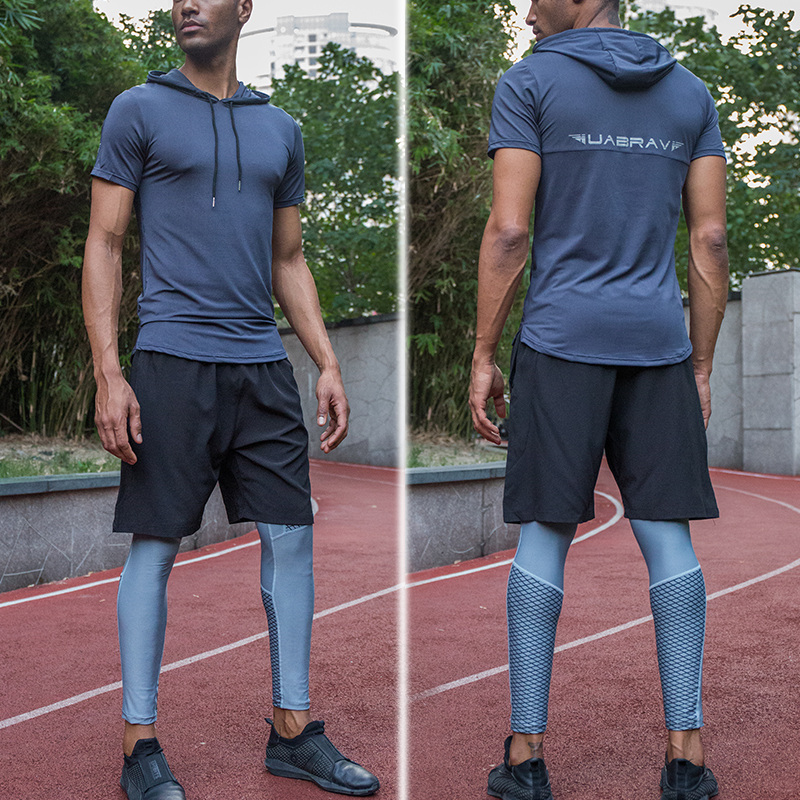 Custom logo Wholesale Gym Jogger Training Fitness Sweatpants Men Compression Yoga Leggings Sportswear