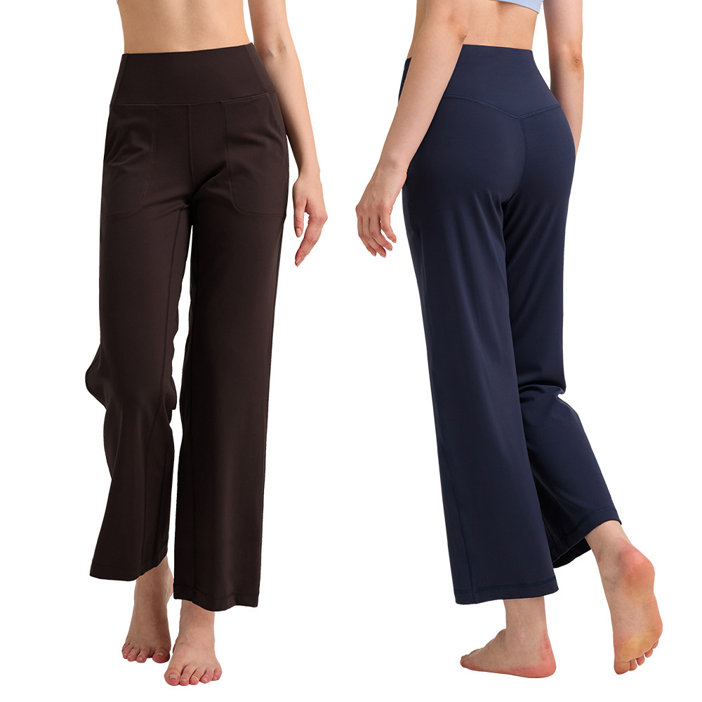 High Waist Plus Size Loose Women's Sports Yoga Pants Casual Breathable Wide Leg Design for Daily Exercise &amp; Yoga