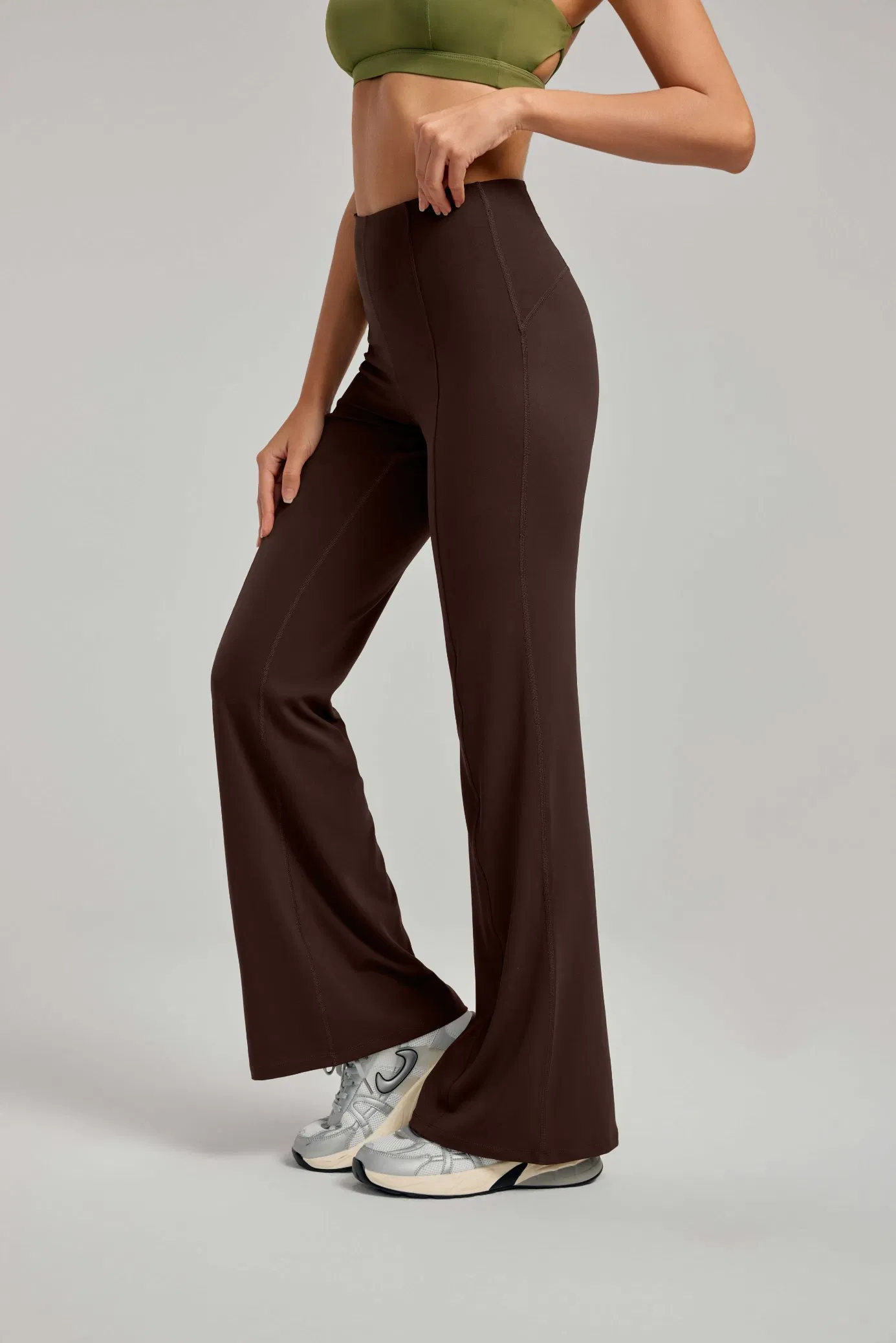 Women's Slimming Butt-Lifting Slight-Flare Yoga Pants Sexy, Versatile, High-Stretch Fitness Leggings