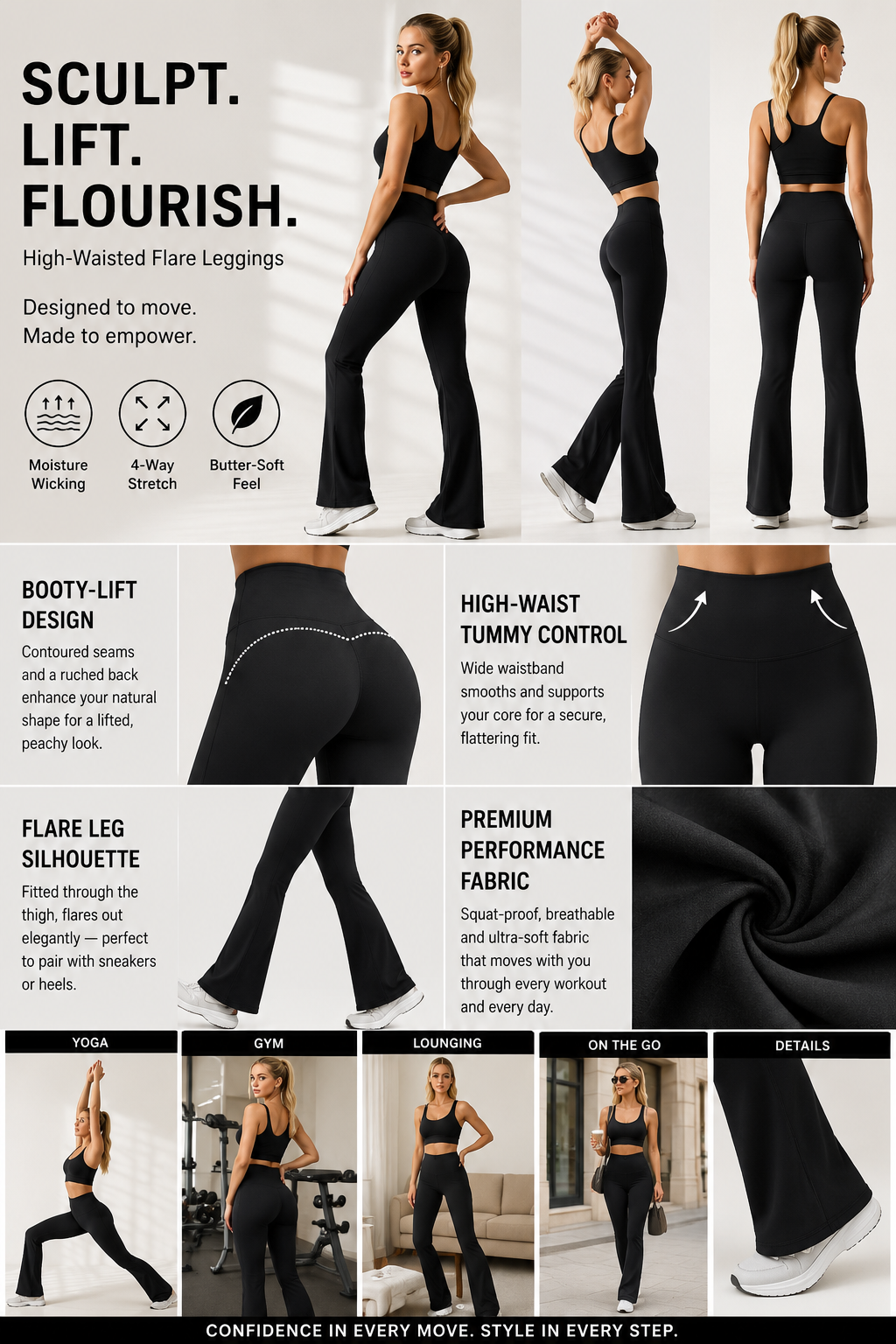 Workout Yoga Pants Breathable Shaping Plus Size High Hip-Lifting Pilates Slimming Figure-Hugging Nude Feel Sweat-Wicking