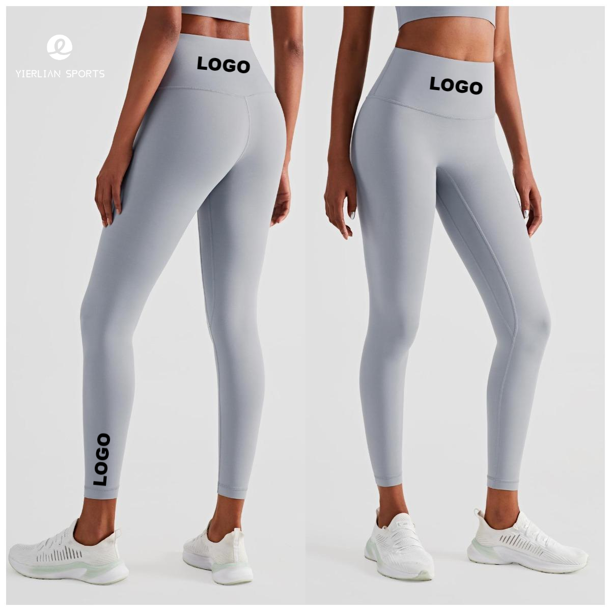 Wholesale High Waist Tummy Control Workout 4 Way Stretch Buttery Soft Nylon Yoga Leggings Butt Lift Seamless Yoga Pants