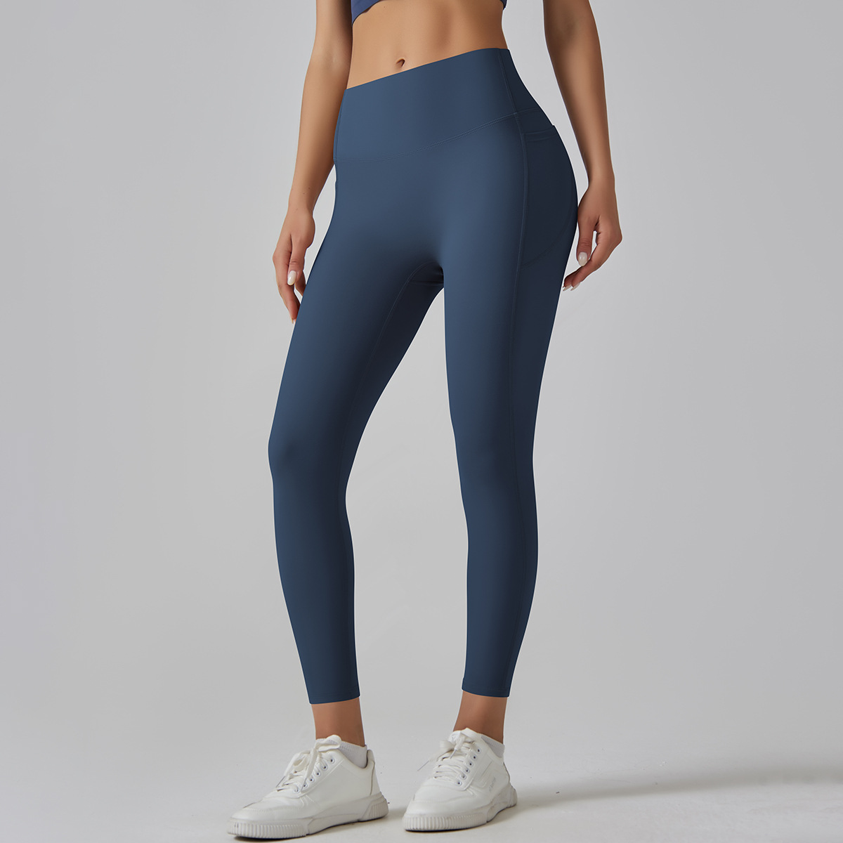 High Waist Solid Yoga Pants Women's Traceless Quick-drying Breathable