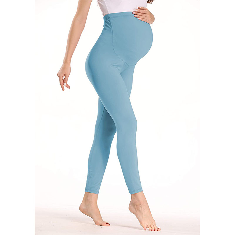 High Waisted Pregnant Yoga Pants Scrunch Booty Tight Butt Lifting Maternity Leggings Pants