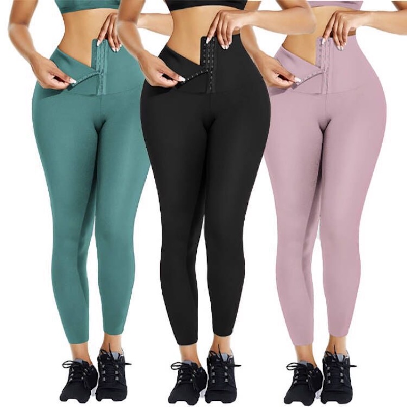 Versatile Waist Trainer Leggings for Women Body Shaping Waist Cincher Legging Compression Pants Slimming Leggings Body Shaper