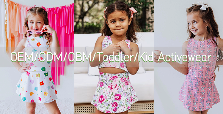 Toddler Kids Activewear Cover Banner