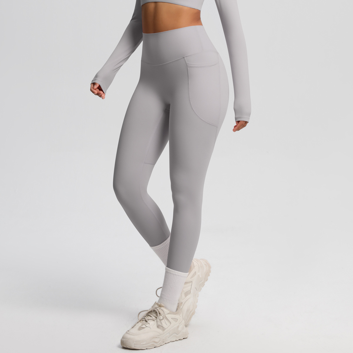 High Waist Yoga Leggings Detail 3