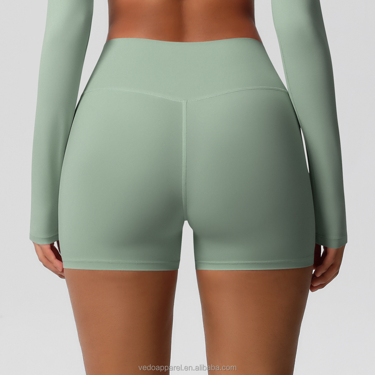 Gym Shorts Women Leggings Compression Nylon Biker Shorts Hight Waist Stretchy Running Fitness Yoga Shorts for Women