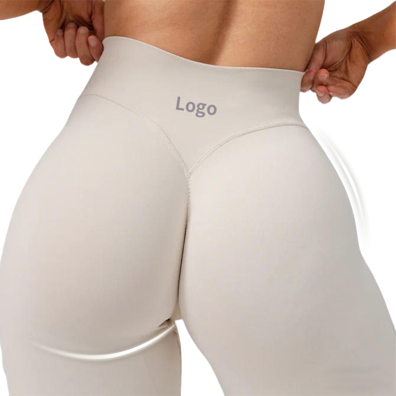 Leggins Custom Logo Spandex Sportswear Women High Waist Yoga Pants Gym Workout Tight Fitness Clothings Butt Lift Yoga Leggings