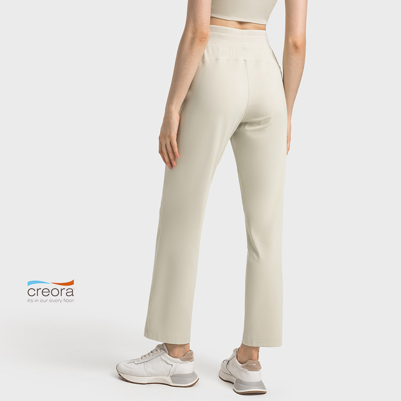 Women's Casual Loose Wide Leg Yoga Pants Lounge Pajamas High Waist Cozy Joggers Athletic Dance Sweatpants With Pockets