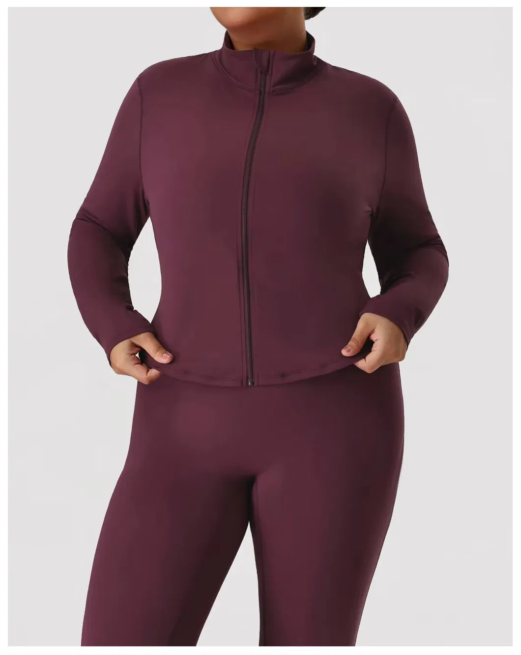 High-Waisted Butt-Lifting Seamless Solid Yoga Pants Women Breathable Plus Size Outdoor Tights Four-Way Stretch Quick-Dry Running Pants