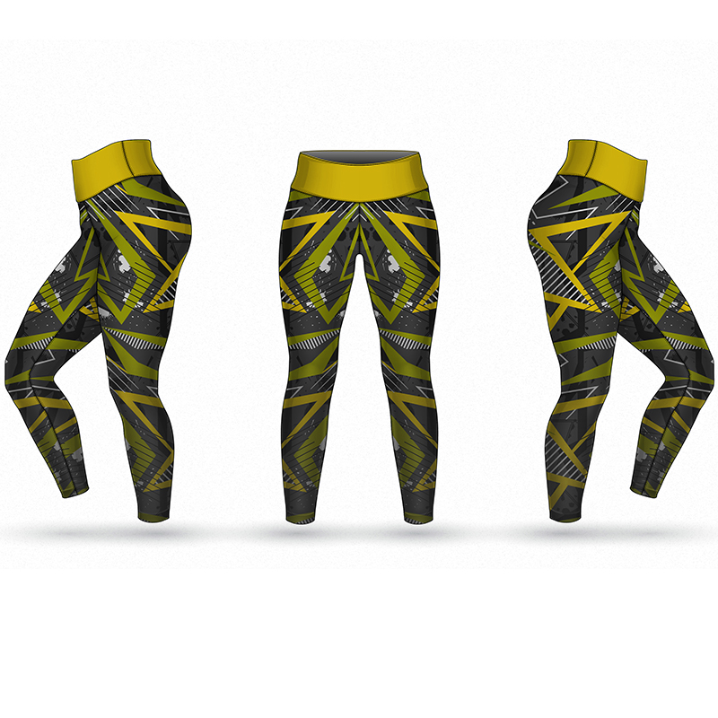 Wholesale Plus Size Eco-Friendly Breathable Lightweight Spandex Fashion Women Yoga Leggings High Waist Workout Gym Pants