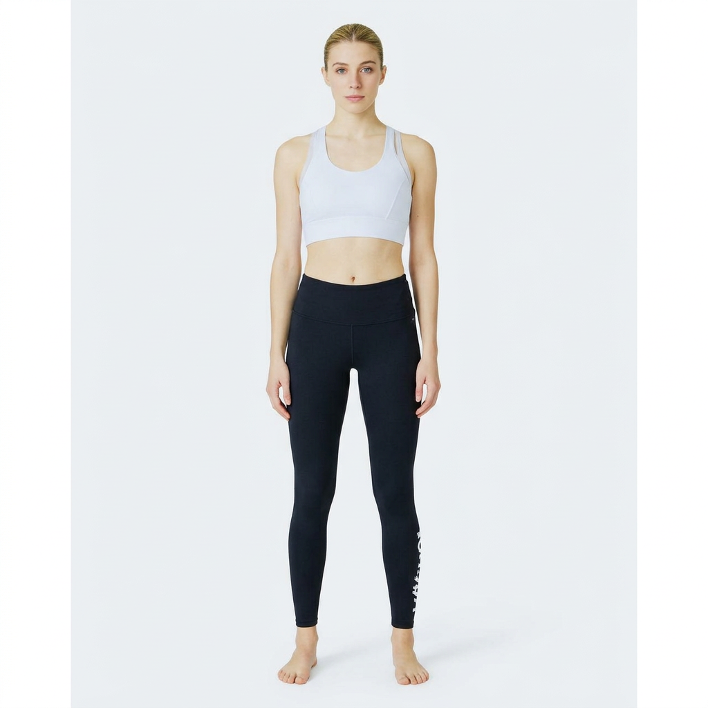 Yoga Leggings for Women Tall Curvy Beginner Advanced Compression Spandex/Polyester Sweat-Wicking Breathable
