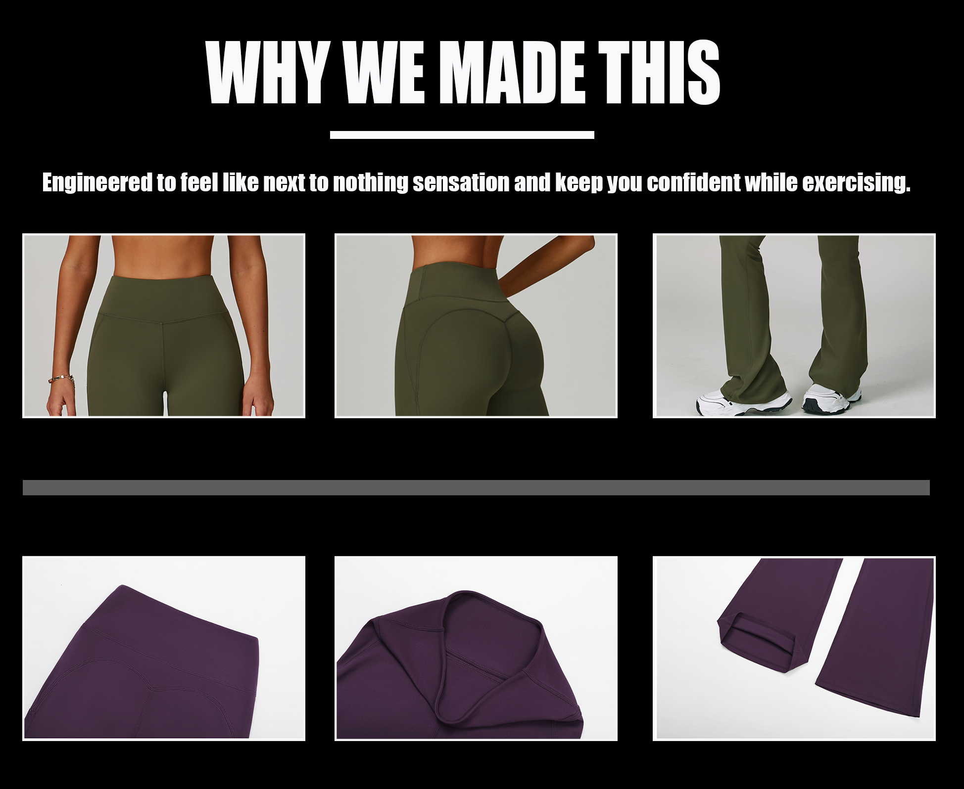Women Sports Wear Petite Clothing High Waisted Peachy Hips Yoga Tights Gym Flared Fitness Workout Leggings for Women