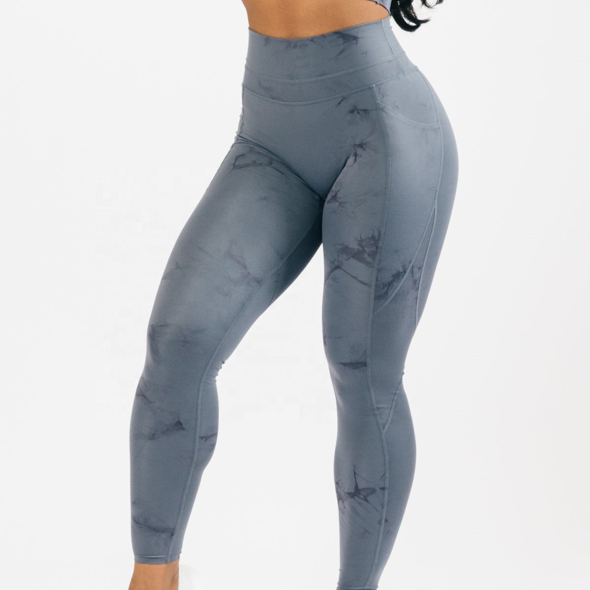 OEM/ODM Premium Quality Women's Thermal Winter Yoga Pants High Waisted Leggings Pockets Comfortable Silk Spandex Yoga Legging